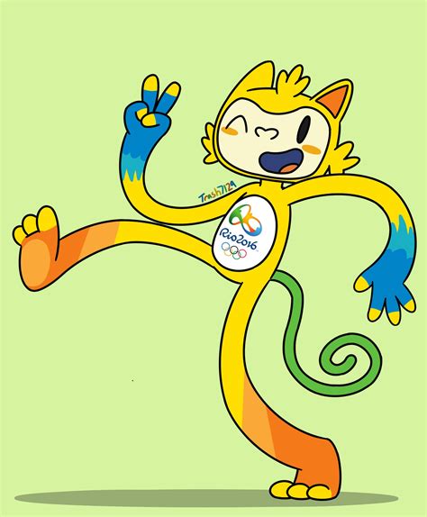Some Fanart Of My Favorite Olympic Mascot Vinicius D Rolympics