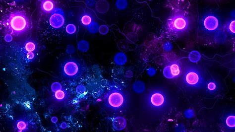 Purple Particles And Textures Looped Background Animation Free Version Free Video