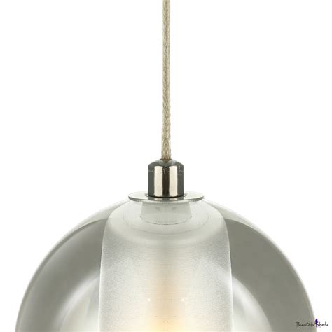 Glass Ball Pendant Light