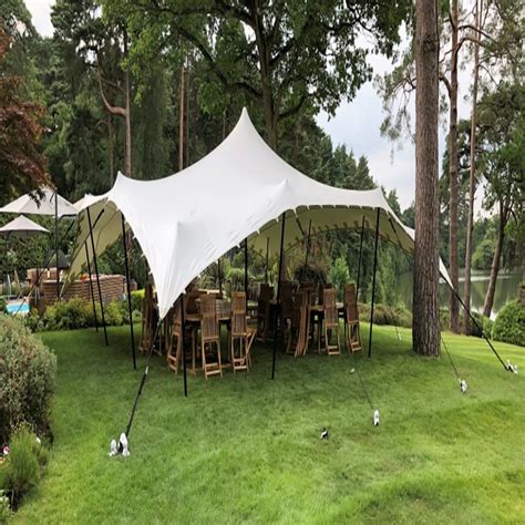 Bedouin Stretch Tent Fabric Waterproof Fire Resistant For Wedding Party