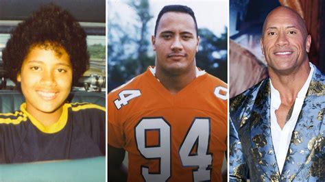 The Actor The Rock Shows Off His Student Photos Fifa Players