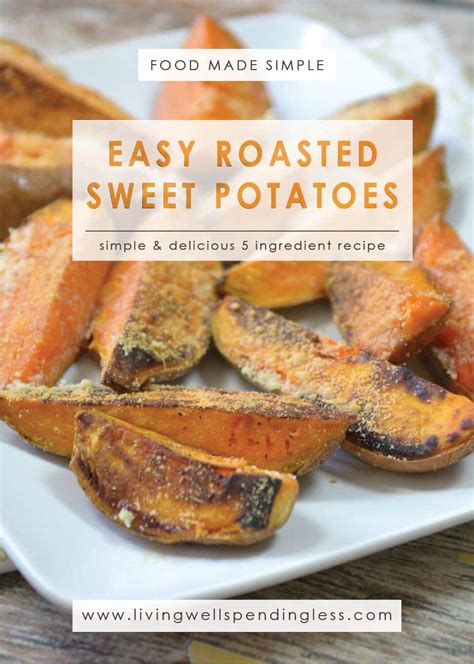 Sweet potatoes are packed with vitamins and minerals. Easy Roasted Sweet Potatoes | Simple Sweet Potato Recipe