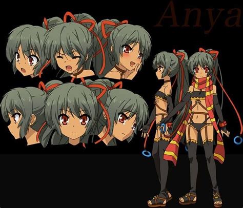 Anya Seikoku No Dragonar Anime Stars Character Design