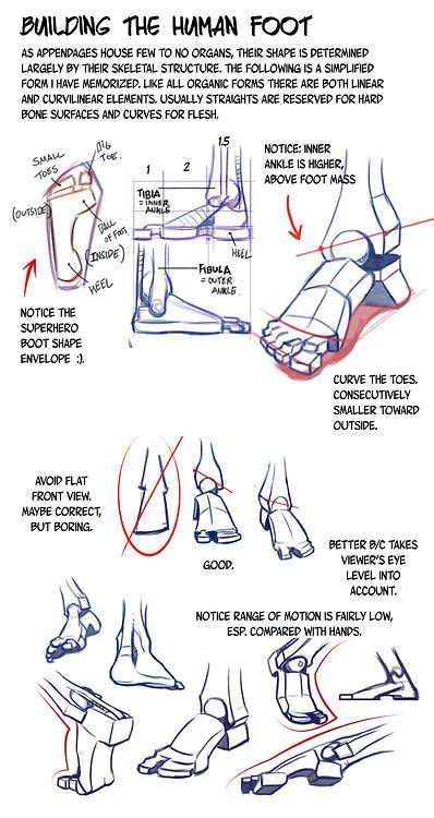 Nayrosartrefs Some Awesome Leg Tutorials Done Art References Foot