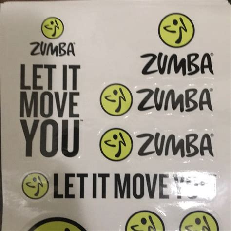 Zumba Fitness Accessories Pk Zumba Sticker Poshmark