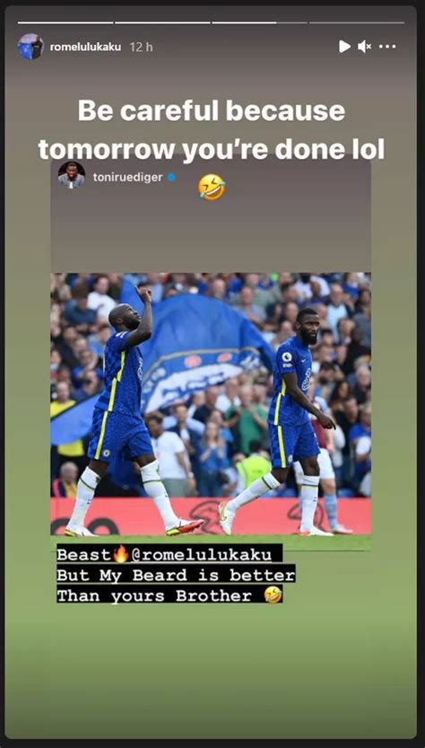 What Happened Between Romelu Lukaku And Antonio Rudiger On Instagram