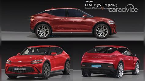 Genesis today officially revealed exterior and interior images of the gv60, the brand's first electric vehicle based on dedicated ev platform.the gv60 is. 2021 Genesis GV60 electric SUV spied testing, Australian ...