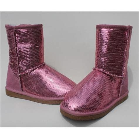 Think Pretty N Pink Pink Sequin Uggs