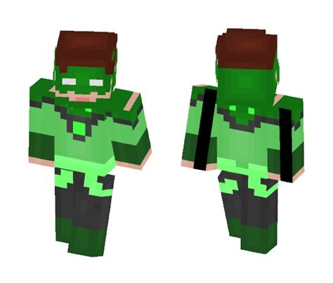 Download Green Lantern God Of Light Minecraft Skin For Free
