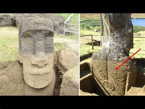 Scientists Reveal Giant Easter Island Moai Statues Are Covered In