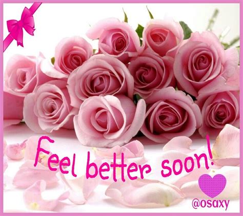 I like this image because i feel it does both. Feel better soon | Birthday flowers, Beautiful pink roses ...