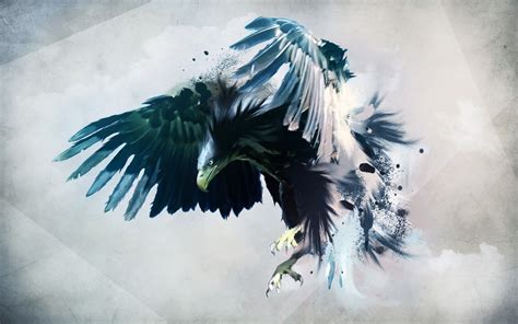Eagle Painting Wallpapers K Hd Eagle Painting Backgrounds On Wallpaperbat