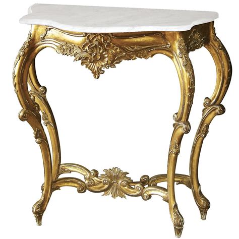 Small Gilt Console Table With Images Shabby Chic Console Table