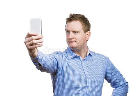 Man Taking Selfie Of Himself Stock Photo Image 49707859