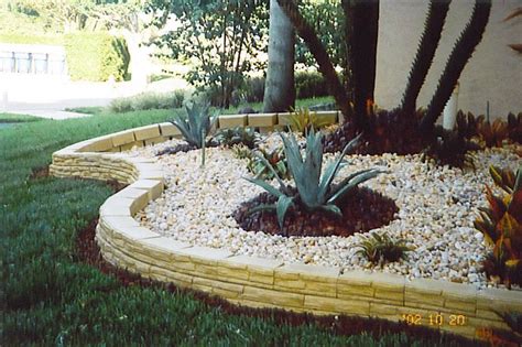 Raised Tropical Flower Bed Tropical Landscaping Flower Beds