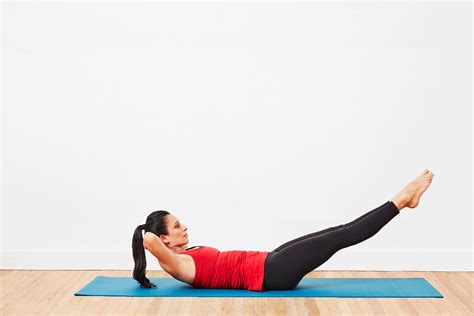 Strengthen Upper And Lower Abs With The Pilates Double Leg Lift