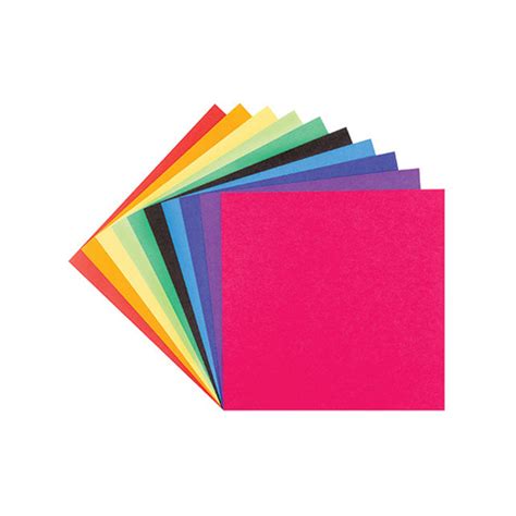 Origami Paper Assorted Two Tone Coloured Squares 15x15cm 100 Sheets