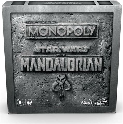 Hasbro Επιτραπέζιο Παιχνίδι Monopoly Star Wars The Mandalorian για 2 4