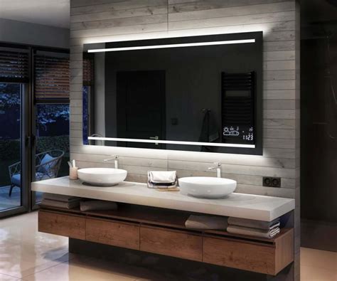 Artforma Badspiegel Mit Led Beleuchtung Nach Maß Led Mirror Bathroom Bathroom Mirror Lights