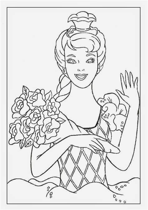 This black and white drawings of barbie coloring pages for girls free printable will bring fun to your kids and free time for you. Coloring Pages: Barbie Free Printable Coloring Pages