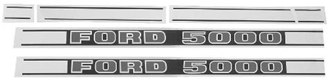 Ford Tractors 5000 Decal Part No D F5000 568 Tisco Patio Lawn And Garden