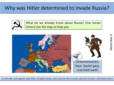 Hitlers Invasion Of Russia In 1941 Teaching Resources