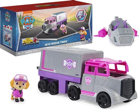 Paw Patrol 6065540 Big Pups Skye Transforming Truck With Collectible