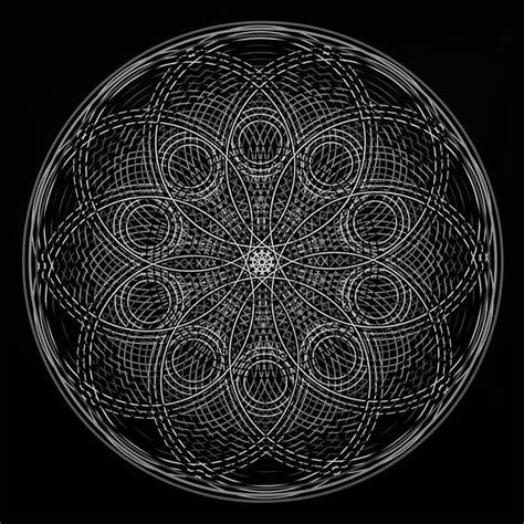 Cosmic Void Photo Sacred Geometry Mandala Sacred Geometry Mandala