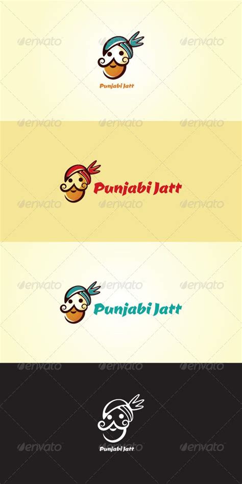 Punjabi Jet Stock Logo Template Human Logo Design Logo Templates