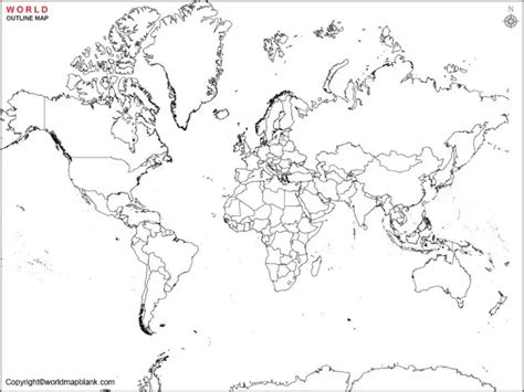 Political World Map Printable Map Of The World Pdf