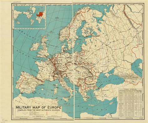 A Map Of Europe In 1914 Topographic Map Of Usa With States