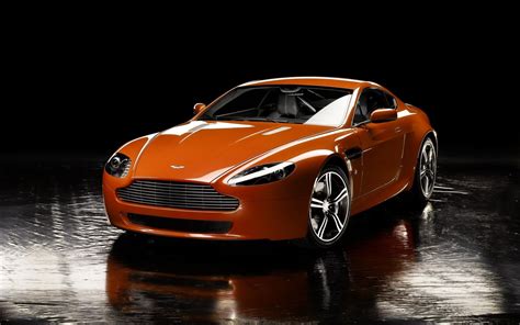 2008 Aston Martin Vantage V8 Front View Hd Desktop Wallpaper