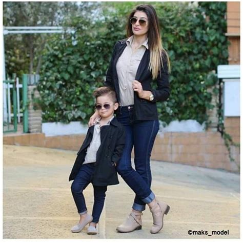 Pin By Jessica Malpica Garcia On Couple Moda Mom And Son Outfits