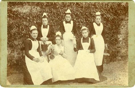 Domestic Servant Victorian Maid 1800s Women Maid