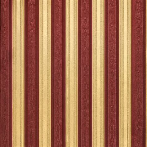 Famous Red And Gold Striped Wallpaper References