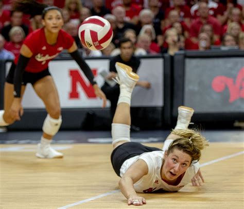 With Stanford Match In The Rearview Mirror Nebraska Volleyball Team