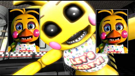 Sfm Fnaf Ultimate Custom Night Jumpscare Toy Chica Youtube
