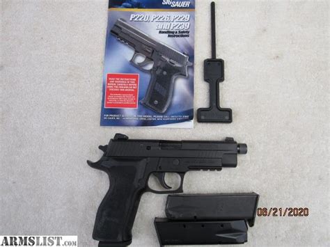 Armslist For Sale Sig Sauer P226 Elite Dark 9mm With 40sw Kit And Mags