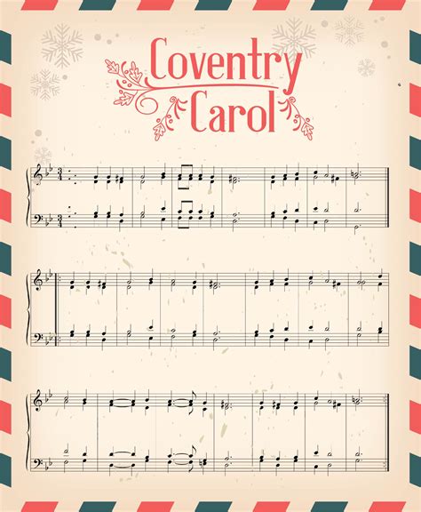 Best Images Of Free Printable Christmas Sheet Music Printable Vintage Christmas Sheet Music