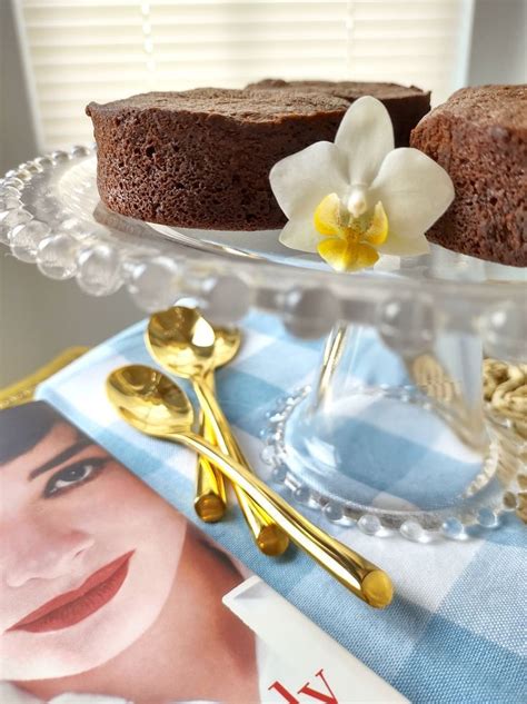 Audrey Hepburn Chocolate Mini Cakes Inspired By Audreys Own Recipe Flourless Cake