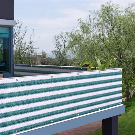 Jaxpety 3x164 Pool Patio Deck Balcony Railing Fence Privacy