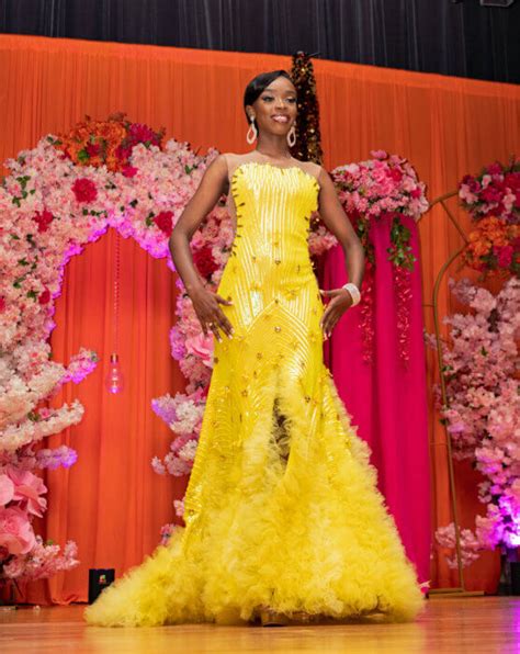 Grenadian Beauty Dazzles In Special Evening Gown Caribbean Life