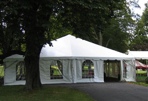 Client must specify surface type at booking time for proper installation method. Tent Accessories
