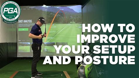 Improve Your Setup And Posture Pga Golf Tips Youtube
