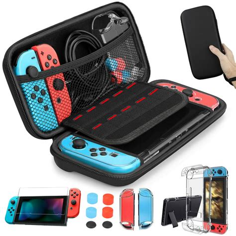 Travel Carrying Case Bag For Nintendo Switch Console Tsv 14in1 Switch