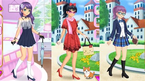 Anime Dress Up Games For Girls Youtube
