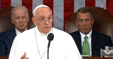 Social Issues Highlight Pope Francis Address To Congress