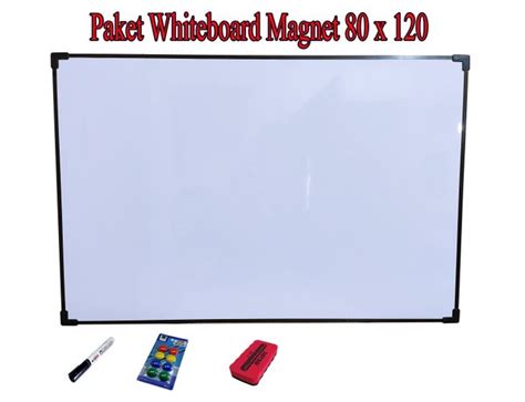 Jual Papan Tulis Magnet 80 X 120 Whiteboard Magnet Di Lapak Alat Tulis