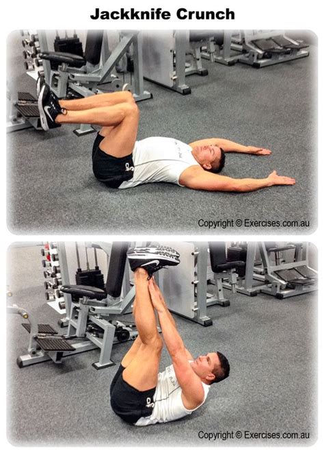 Jackknife Crunch Is An Effective Exercise For Targeting The Rectus Abdominis And Transverse