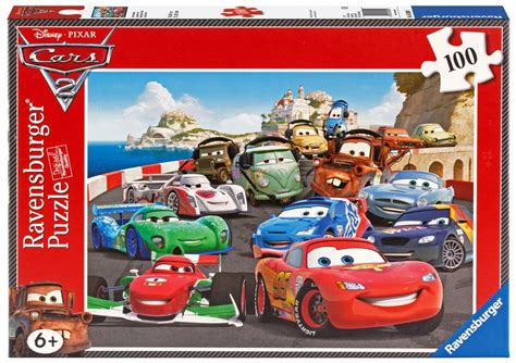Ravensburger 100 Piece Jigsaw Puzzle Disney Cars Racing Toy At